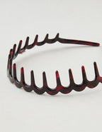 Aerie Zig Zag Headband - Royal Berry