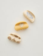 Aerie Icon Hair Clip 3-Pack - Multi