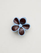 Aerie Two Tone Flower Hair Clip - Royal Berry
