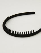 Aerie Velvet Headband - True Black