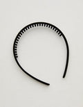 Aerie Velvet Headband - True Black