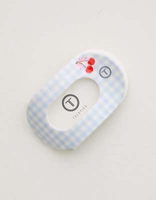 Teleties Medium Flat Clip - Blue