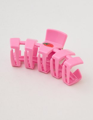 Teleties Medium Claw Clip - Pink