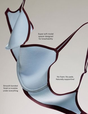 Float Full Coverage Unlined Bra - True Black