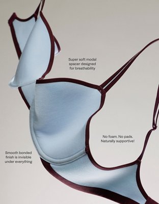 Float Full Coverage Unlined Bra - Festive Olive