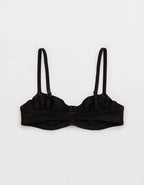 Aerie Unlined Underwire Bikini Top - True Black
