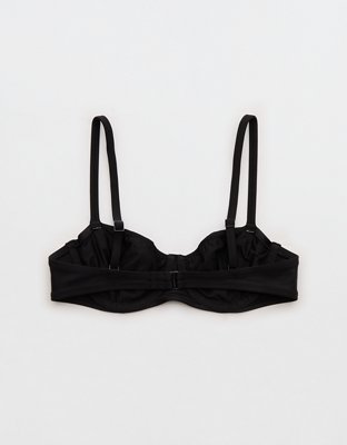Aerie Unlined Underwire Bikini Top - True Black
