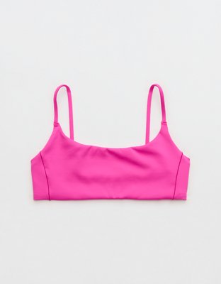 Left On Friday Pool Days Bikini Top - Bright Pink