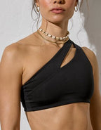 Left On Friday Playa Bikini Top - True Black