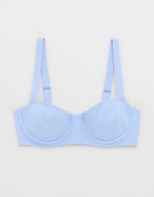 SMOOTHEZ Seamless Unlined Bra - Cloudy Blue