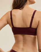 SMOOTHEZ Seamless Unlined Bra - Royal Berry