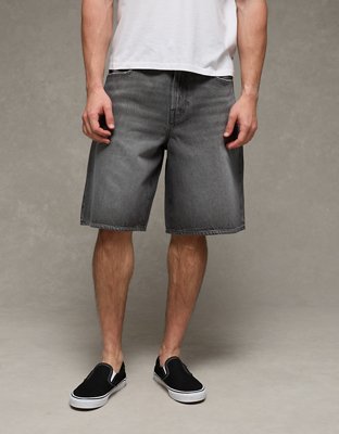 AE Baggy Denim Short - Gray