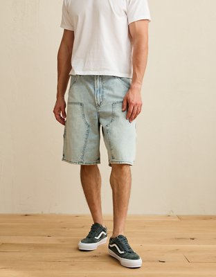 AE Baggy Carpenter Denim Short - Medium Vintage Wash