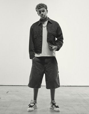 AE Baggy Carpenter Denim Short - Black