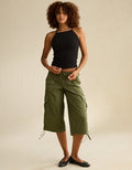 AE Strappy-Go-Lucky Boatneck Tank Top - True Black