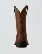 Ariat Men's Sport Wide Square Toe Cowboy Boot - Brown