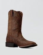 Ariat Men's Sport Wide Square Toe Cowboy Boot - Brown