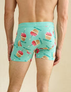 AEO Men's Food 4.5" Classic Boxer Brief - Teal