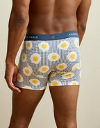 AEO Men's Food 4.5" Classic Cotton Boxer Brief - Raw White