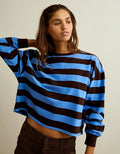 AE Balloon Sleeve Crew Neck Tee - Brown