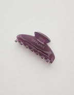 OFFLINE By Aerie Transparent Claw Clip - Royal Berry