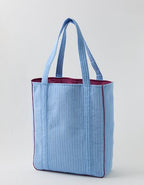 Aerie Quilted Tote Bag - Horizon Sky