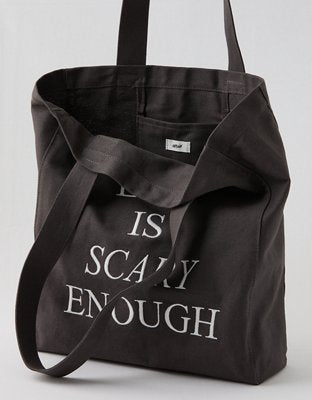 Aerie Market Tote - Grey Shadow
