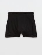 SMOOTHEZ Everyday Mid Rise Boyshort Underwear - True Black