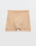 SMOOTHEZ Everyday Mid Rise Boyshort Underwear - Sands