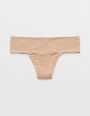 SMOOTHEZ Everyday Thong Underwear - Sands