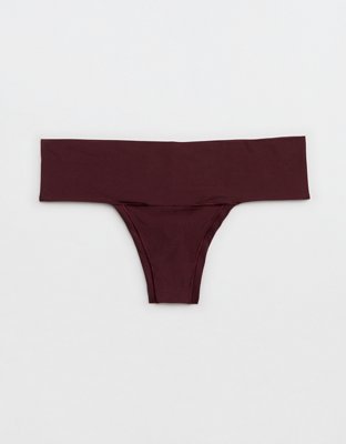 SMOOTHEZ Everyday Thong Underwear - Royal Berry
