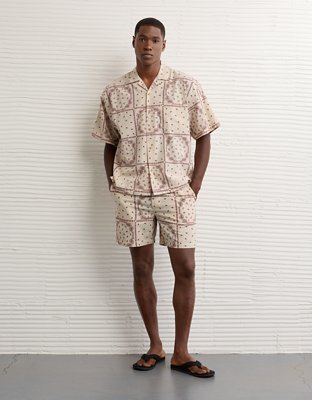 AE 7" Lived-In Trekker Short - Cream