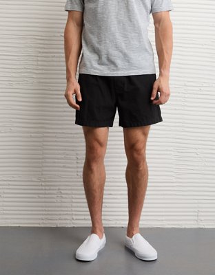 AE 5" Lived-In Pull-On Short - Black
