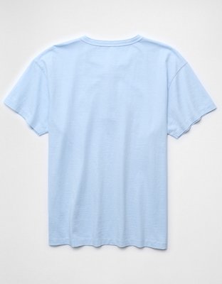 AE Vintage Relaxed Fit Henley T-Shirt - Blue