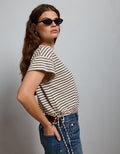 AE77 Hem-Tie Everyday T-Shirt - Tan