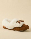AE Cozy Moccasin Slipper - Medium Brown