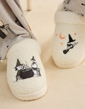 AE Snoopy Potions Scuff Slipper - Cream