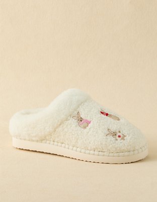 AE Cozy Bunny Slipper - Beach Dune