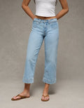 AE High-Waisted Stovepipe Crop Jean - Faded Light