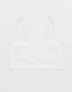 Superchill Cotton Bra Top - Natural White