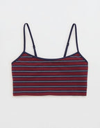 Superchill Cotton Bra Top - Deep Ruby