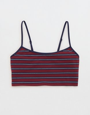 Superchill Cotton Bra Top - Deep Ruby