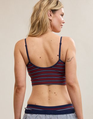 Superchill Cotton Bra Top - Deep Ruby