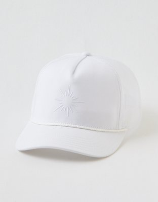OFFLINE By Aerie Roped Trucker Hat - Bright White