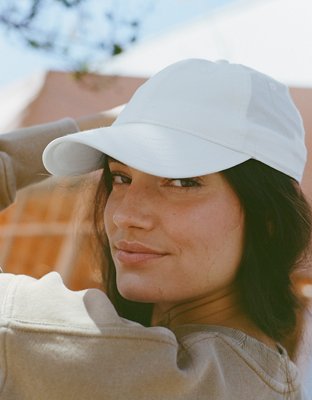 OFFLINE By Aerie Nylon Baseball Hat - White