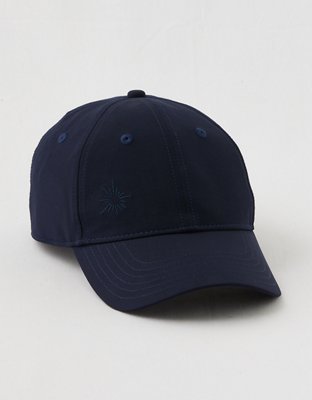 OFFLINE By Aerie Nylon Baseball Hat - Royal Navy
