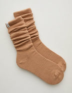 OFFLINE By Aerie Scrunch Socks - Tan
