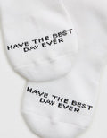 OFFLINE By Aerie Crew Sock - Air White