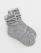 OFFLINE By Aerie Short Scrunch Socks - Medium Heather Gray