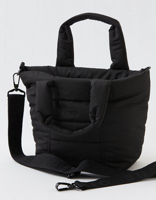 OFFLINE By Aerie Puff Love Mini Tote - True Black